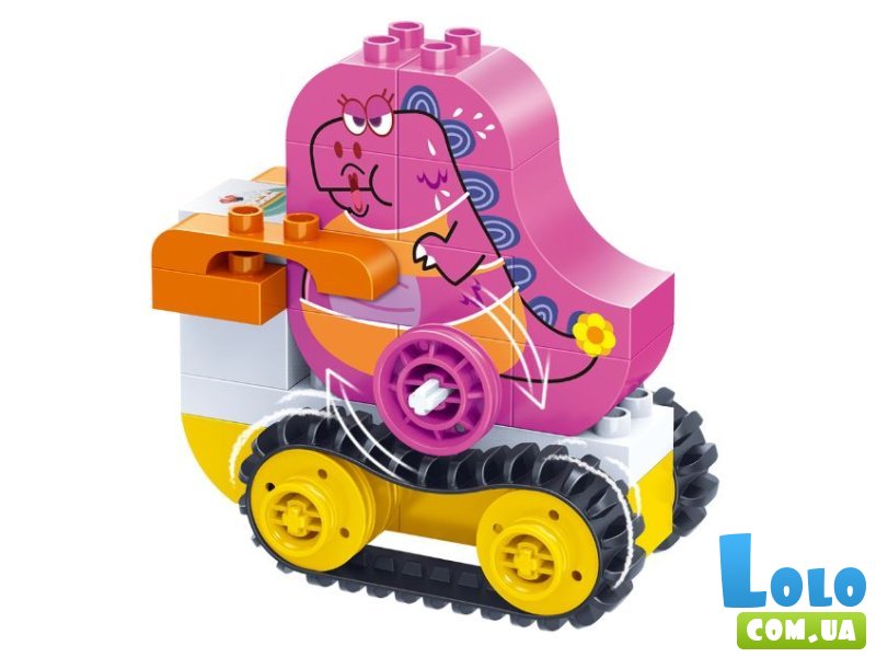 Конструктор Магический мир: Гонки динозавров, Banbao (ET900), 63 дет.