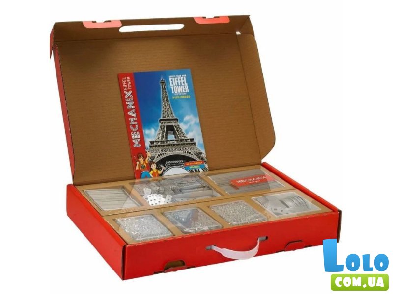 Конструктор металлический Mechanix Эйфелова Башня, Zephyr (01015), 2129 дет.