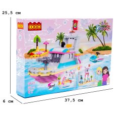 Конструктор Девочки: Пляж, COGO (3072), 351 дет.