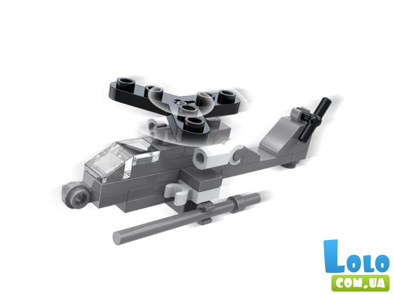 Конструктор Армия: Морской истребитель, COGO(3387), 744 дет.