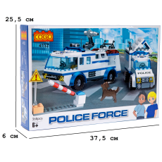 Конструктор Полиция: Полицейский арест, COGO (4152), 368 дет.