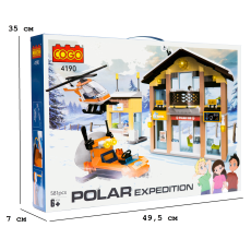 Конструктор Город: Полярная база, COGO (4190), 581 дет.