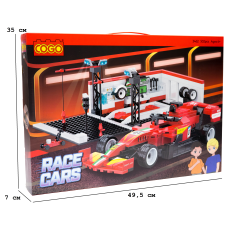 Конструктор Автомобили: Спорт Ф-1, COGO (3462), 502 дет.