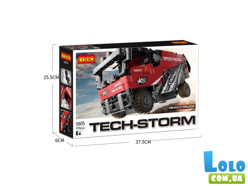Конструктор Автомобили: Грузовик, COGO (5805), 339 дет.