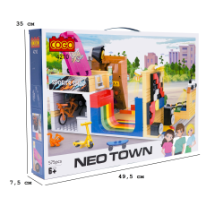 Конструктор Город: Игровой парк, COGO (4210), 575 дет.