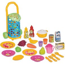 Тележка с посудой и продуктами Candy & Ken, Dede