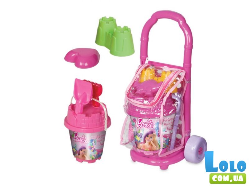 Пляжный набор в коляске Barbie, Dede