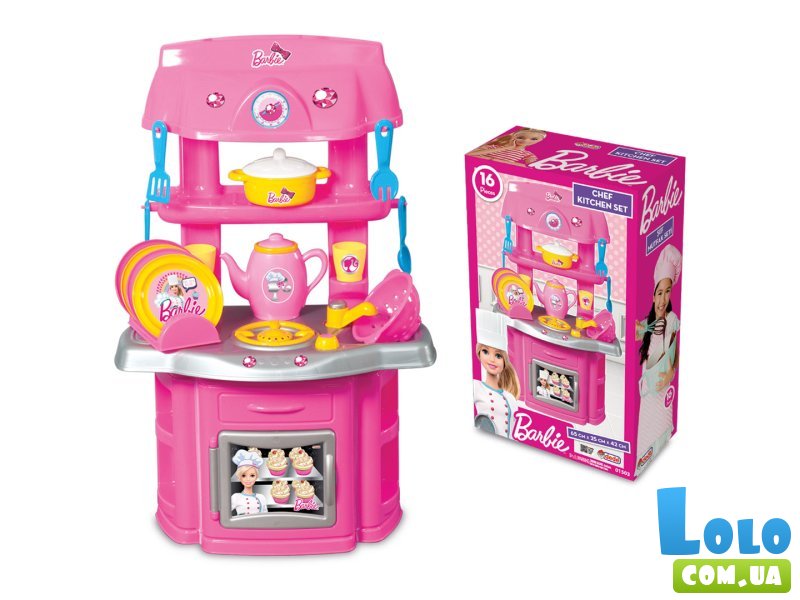 Кухня детская Barbie с аксессуарами, Dede