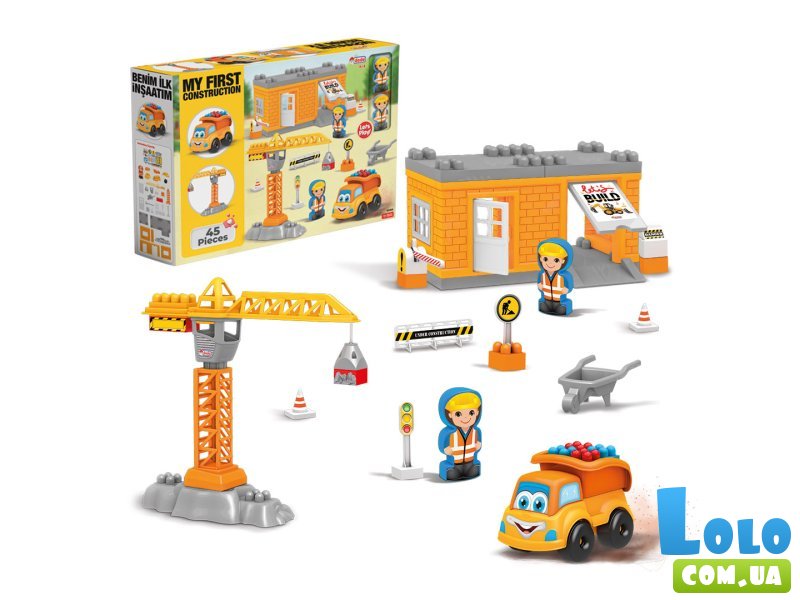 Мой первый конструктор, Dede (03160), 45 дет.