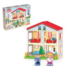 Конструктор Двухэтажный дом, Dede (03234), 42 дет.