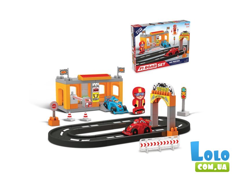 Конструктор Формула-1, Dede (03321), 48 дет.