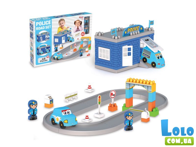 Конструктор Полицейский участок, Dede (03322), 46 дет.