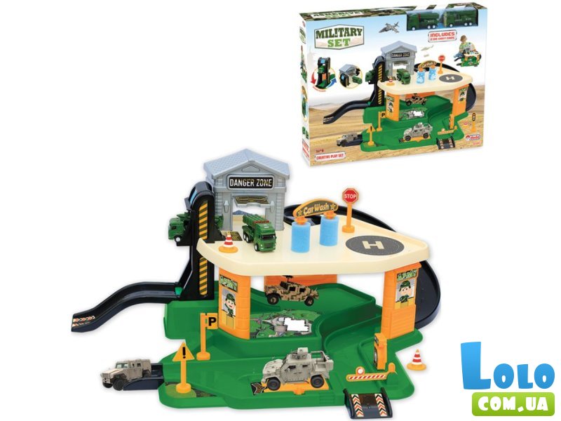 Парковка с машинами Военный, Dede, 2 этажа