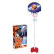 Баскетбольная стойка со щитом, корзиной и мячом, Dede