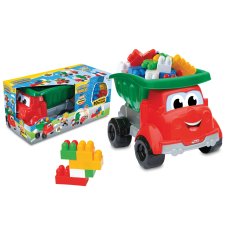 Самосвал с конструктором, Dede (03434), 30 дет