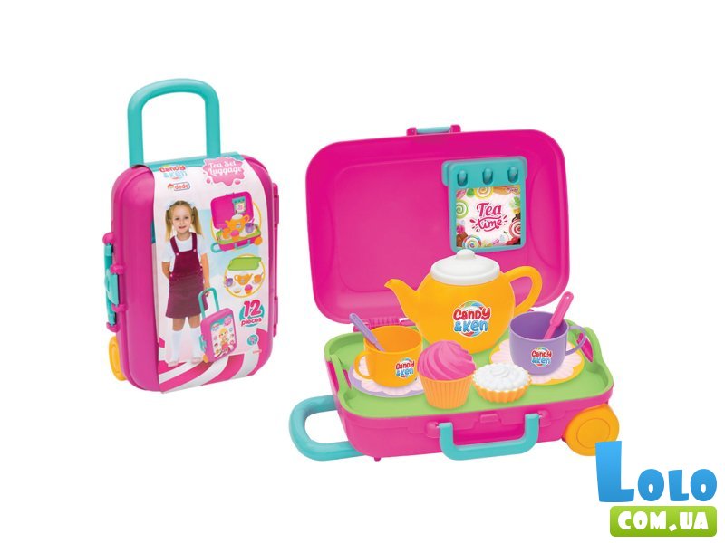 Чайный набор в чемодане Candy & Ken, Dede