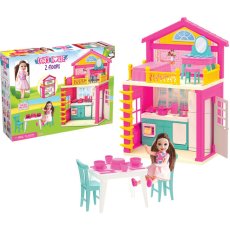 Домик для кукол Lola с мебелью, Dede