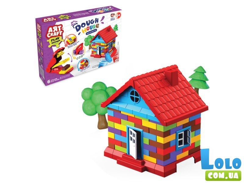 Набор для творчества из теста Дом, Dede