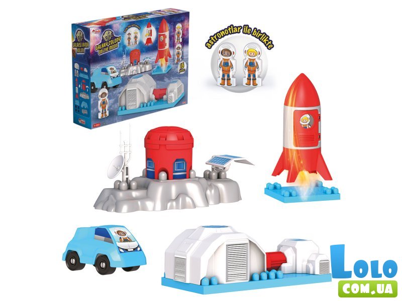 Конструктор Высадка в Месяц, Dede (03761), 16 дет.