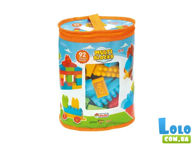 Конструктор Мультиблоки, Dede (01254), 92 дет.