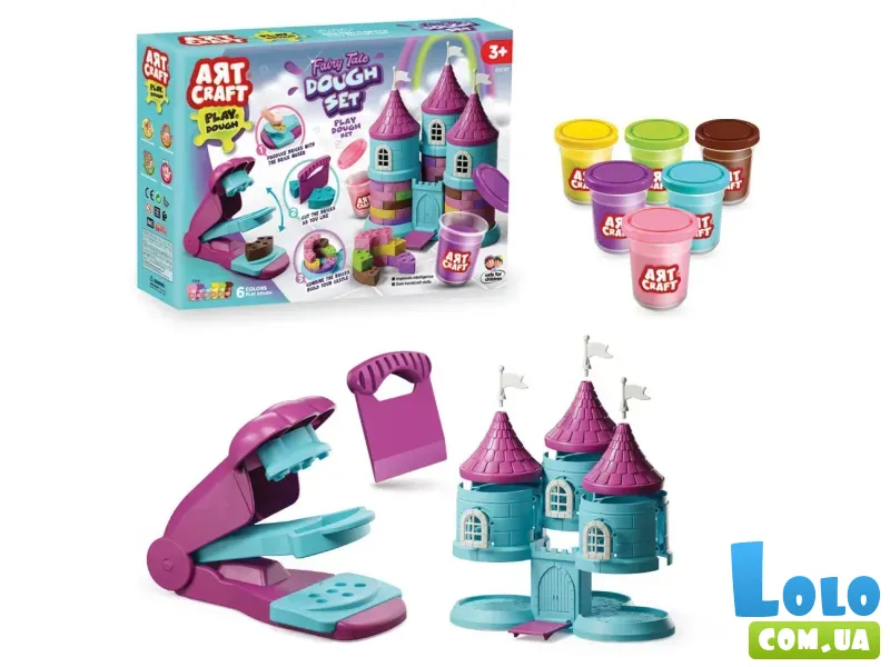 Набор для творчества с тестом Сказочный замок, Dede