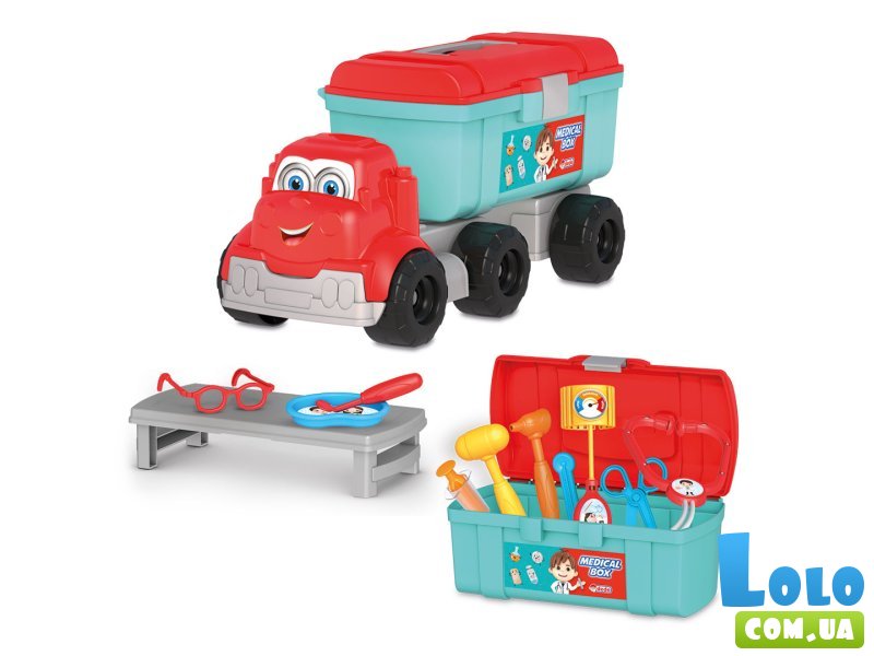 Машина с набором доктора, Dede