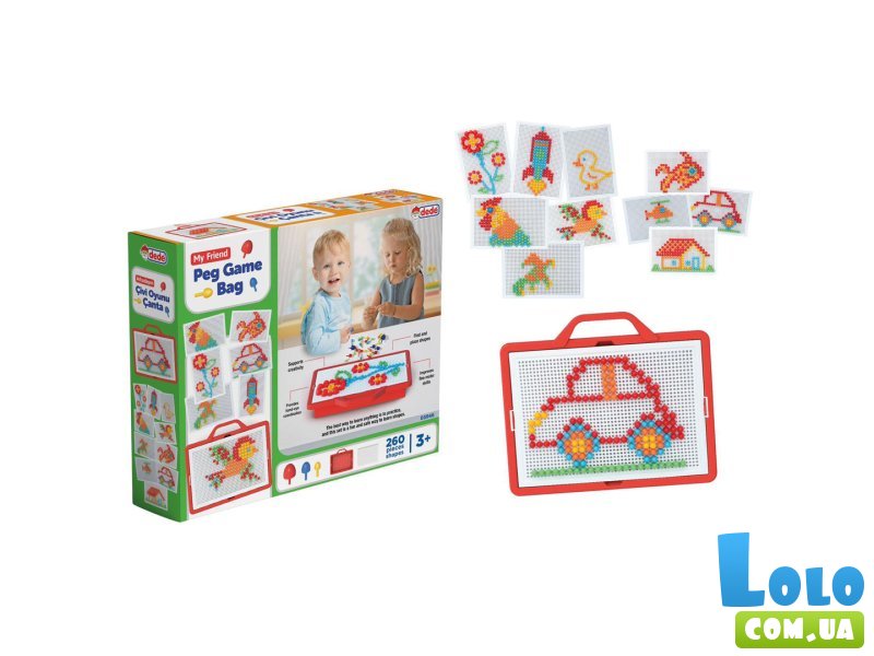 Набор-мозаика в сумке, Dede, 260 дет.