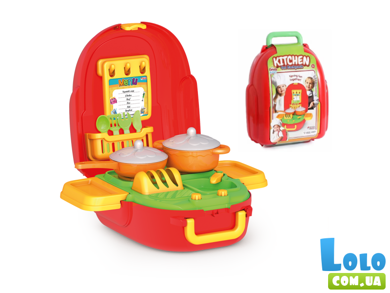 Кухонный набор в рюкзаке Candy & Ken, Dede