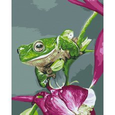 Картина по номерам Зеленая грация © Telonitskaya Kristina, Brushme (40x50 см)