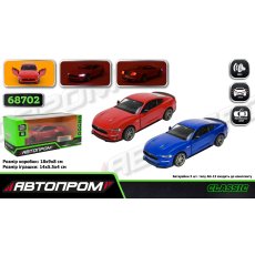 Игрушка машина Ford Mustang GT 2018, Автопром (в ассортименте)