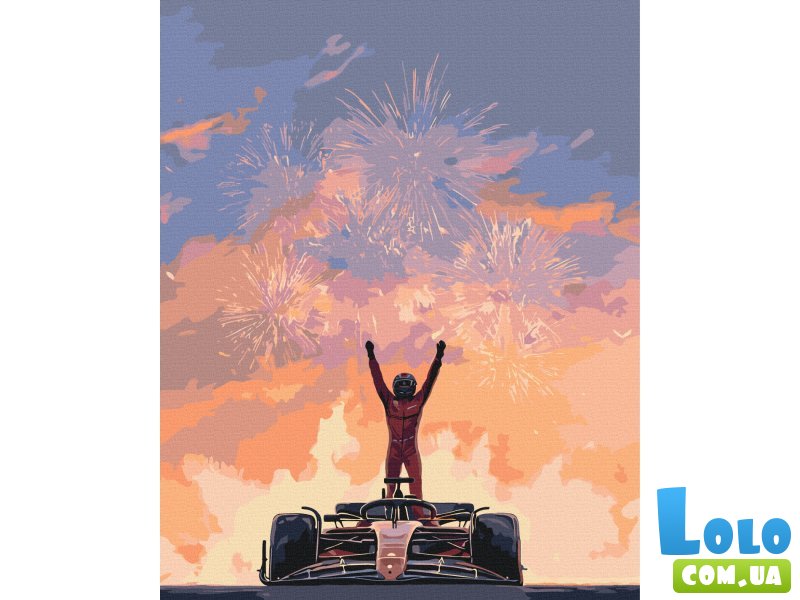 Картина по номерам Красный лидер, Brushme (40x50 см)