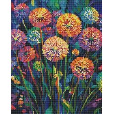Алмазная мозаика Одуванчики, Brushme (40x50 см)