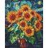 Алмазная мозаика Подсолнухи, Brushme (40x50 см)