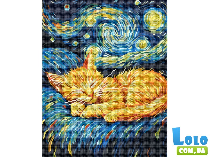 Алмазная мозаика Сон в звездную ночь, Brushme (40x50 см)