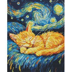 Алмазная мозаика Сон в звездную ночь, Brushme (40x50 см)