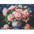 Алмазная мозаика Букет пионов в вазе, Brushme (30x40 см)