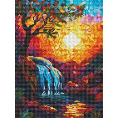 Алмазная мозаика Чудесный пейзаж, Brushme (30x40 см)