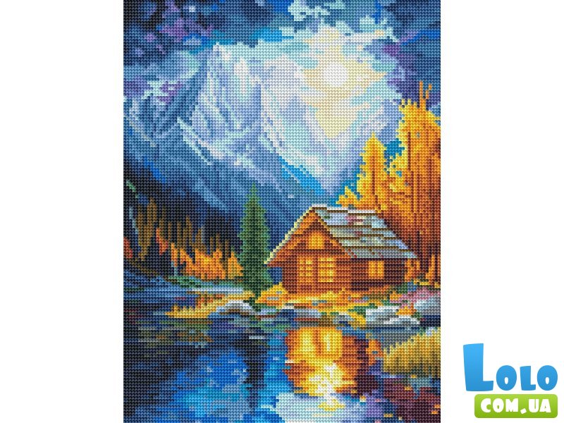 Алмазная мозаика Лунный вечер, Brushme (30x40 см)