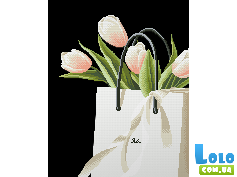 Алмазная мозаика Нежный подарок, Brushme (40x50 см)