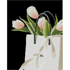 Алмазная мозаика Нежный подарок, Brushme (40x50 см)