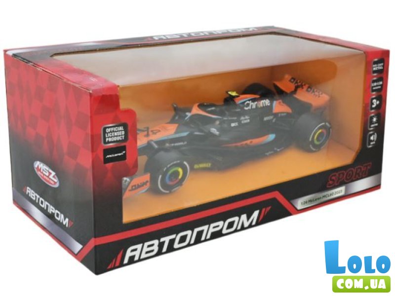 Машина металлическая McLaren MCL60 2023, Автопром