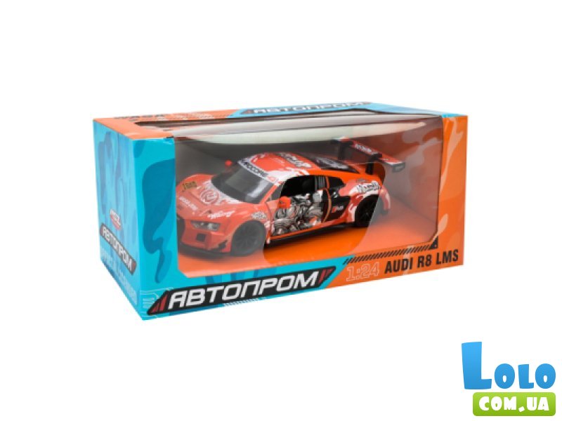 Машина металлическая Audi R8 LMS, Автопром