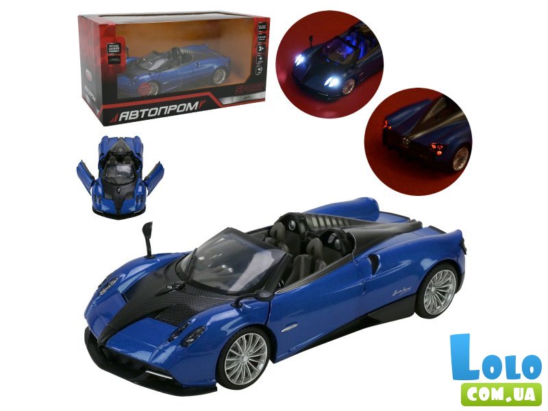 Машина металлическая Pagani Huayra Roadster, Автопром