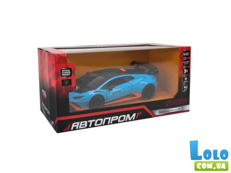 Машина металлическая Lamborghini Huracán STO, Автопром