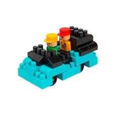 Конструктор Парк Динозавров с наклейками, ТехноК (2222), 190 дет.