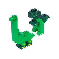 Конструктор Парк Динозавров с наклейками, ТехноК (2222), 190 дет.