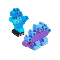 Конструктор Парк Динозавров с наклейками, ТехноК (2222), 190 дет.