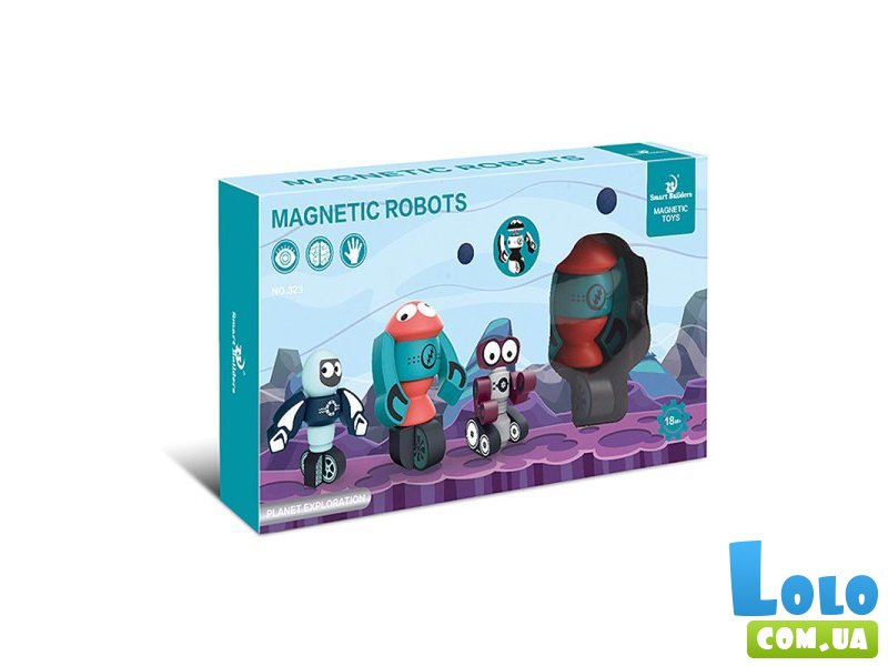 Магнитный конструктор Робот (323), 21 дет.