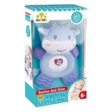 Мягкая игрушка Коровка со светом и звуком