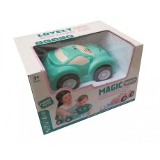 Машина со светом и звуком Magic React (зеленая)
